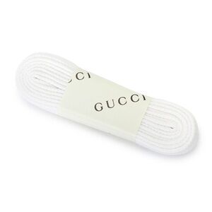 Gucci Authentic White Shoe Laces NWT